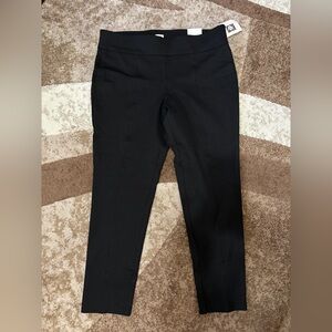 Anne Klein Black Pull-On Dress Pants – New With Tags